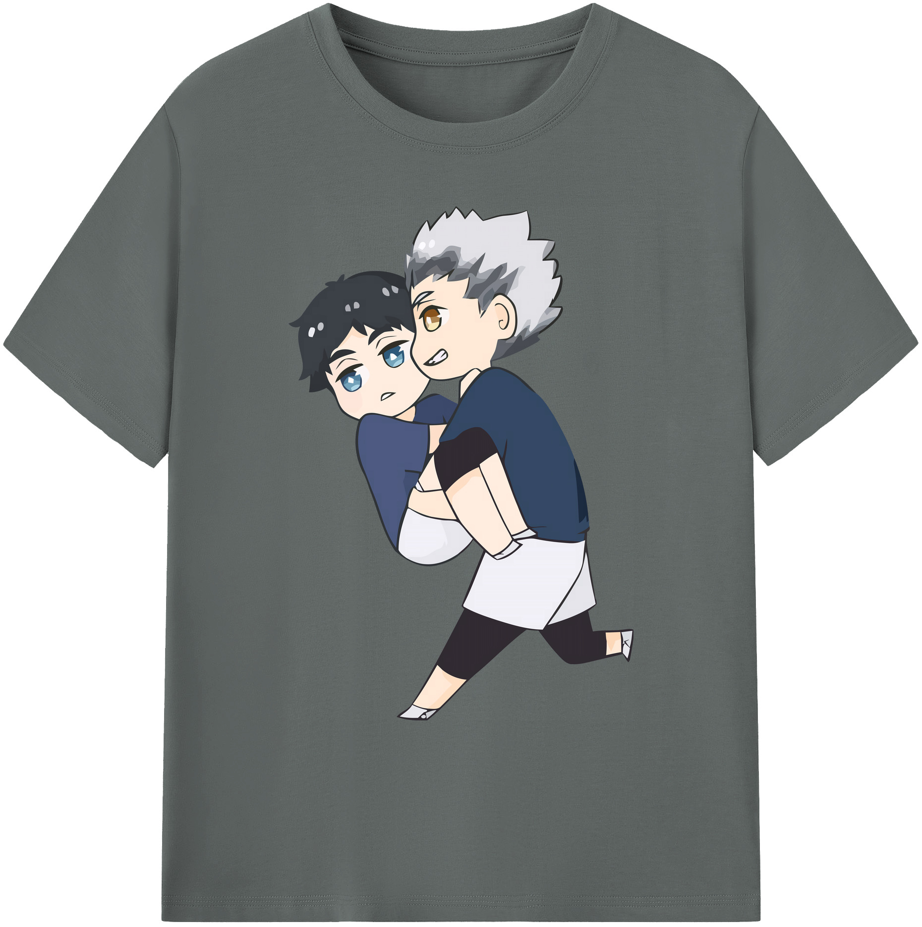 （画像用） ハイキュー!! Haikyu!! 綿100％ メンズ半袖Tシャツ｜肌触りやわらか＆通気性